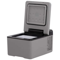 Mini Geladeira e Frigobar para carro Freezer, Portátil, 9L 12, 24V DC, ALPICOOL, Cinza