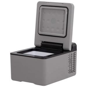 Mini Geladeira e Frigobar para carro Freezer, Portátil, 9L 12, 24V DC, ALPICOOL, Cinza