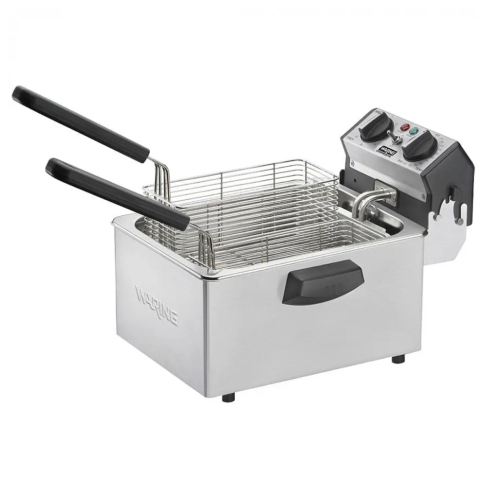Waring WDF75RC Frigideira Elétrica Comercial Bancada 110V 1,8 kW
