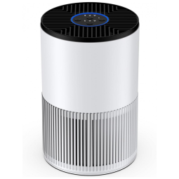 Purificador de Ar com Filtro True HEPA H13, Área até 25 m2, AGILEBOW, Branco