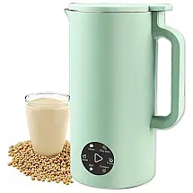 Máquina de Leite de Soja Automática 350 mL 6 Funções em Aço Inoxidável, 110v, MICRAEL HOME, Verde