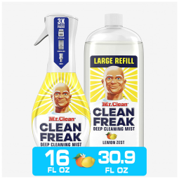 Limpador de Banheiros e Cozinha, Aroma Cítrico com 1 Refil, Mr Clean