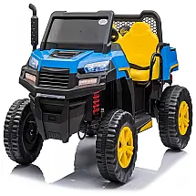 Sopbost Caminhão Elétrico 1 Assento 12V, com Luzes de LED, MP3, Rosa