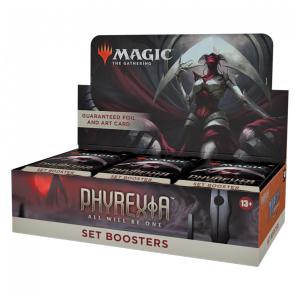 Magic The Gathering Phyrexia: Todos Serão Caixa Booster com 360 Cartas para Jogadores Maiores de 13 Anos