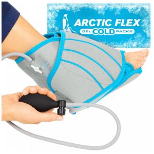 Tornozeleira de Compressão Fria para Alívio de Dor nos Pés e Recuperação de Lesões, Vive