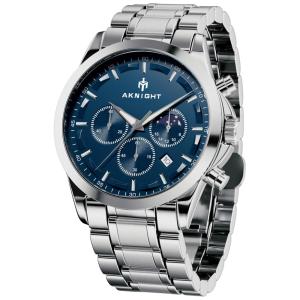 Relógio Masculino Analógico Quartzo, BY BENYAR, Prateado