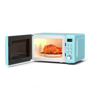 Micro Ondas Retrô de Bancada com 8 Configurações 700W, Menta, 110v, SIMOE AMSE171MOGN, Verde