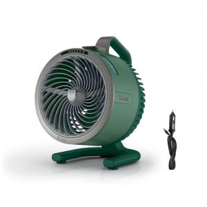 Ventilador portátil com névoa Shark FlexBreeze HydroGo Spruce, 5 velocidades, 2 modos extras, uso interno e externo, carregador veicular