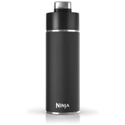 Garrafa Térmica para Água 710mL em Aço Inoxidável, à Prova de Vazamentos e Aguenta Quente por Horas, Ninja DW2401BK, Preto