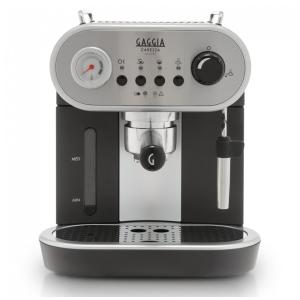 Máquina de Café Expresso 1,3 Litros Gaggia Carezza De Luxe, 110V 1425W, Prata