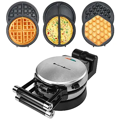 Máquina de Waffle, 3 Placas