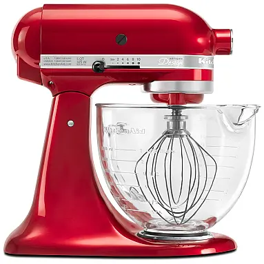 KitchenAid Batedeira Artisan Design TigelaVidro