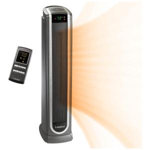 Aquecedor Elétrico Cerâmico com Controle Remoto e Termostato Ajustável, 1500W, 110v, LASKO 5572, Preto