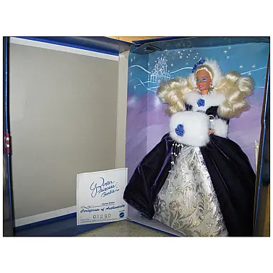 Boneca colecionável Barbie Winter Princess
