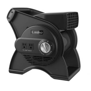 Ventilador de Piso 3 Velocidades, 100W, 110V, LASKO U12104, Preto