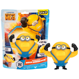 Boneco Mega Minion Dave Super Elástico, Você Consegue Esticar até 3 Vezes o Tamanho Dele para Crianças Acima de 4 Anos, Minions 42865