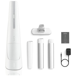 Aspirador de Pó sem Fio com Acessórios Ideal para Pets, 120W, 110v, BLUEFEEL, Branco