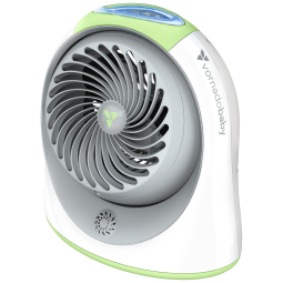 Ventilador Circulador de Ar e Máquina de Ruído Branco, Ideal para Crianças, 110V 40W, Vornado Breesi LS Nursery, Branco