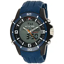Relógio An Homem Maclino Analógico digital Eporte, U.S. POLO ASSN. US9493, Azul Escuro