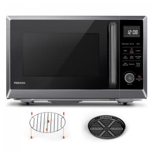 Forno Micro-ondas de Bancada TOSHIBA Combo 8 em 1 com Convecção, Grill, Modo de Remoção de Odor, Prateleira Giratória
