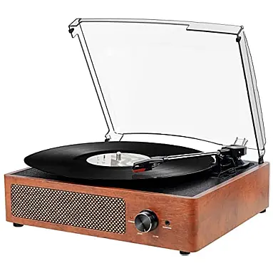 Toca Discos Retro 3 Velocidades