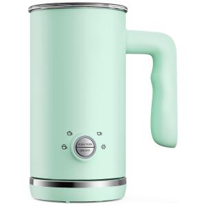 Espumador de Leite Elétrico, Capacidade 300 mL, Indicadores de LED, 110v, MILKYFO MK1000, Verde