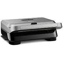 Grelhador compacto para todo o dia Livenza, 7,5 x 12,4 x 13,4 pol, DELONGHI SW13ABC.S