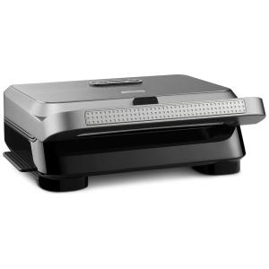 Grelhador compacto para todo o dia Livenza, 7,5 x 12,4 x 13,4 pol, DELONGHI SW13ABC.S
