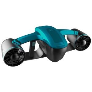 Scooter Subaquática Propulsor de Mergulho com 2 Velocidades e Câmera de Ação para Adultos, YOUGYM, Azul