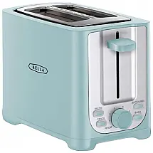 Torradeira Elétrica 2 Fatias com Desligamento Automático, 900W 240W, BELLA , Azul