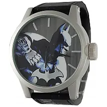 Relógio Analógico para Crianças de 5 até 15 Anos, DC Comics Batman ARK9006, Preto