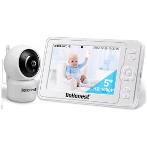 Babá Eletrônica DoHonest Câmera HD 1080P sem Fio com Áudio e Visão Noturna