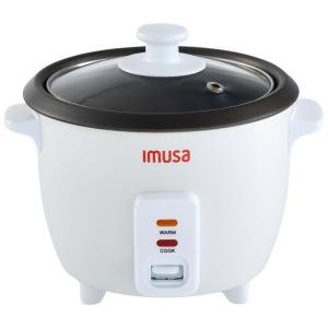 IMUSA Panela Elétrica de Arroz, 1,4 L, 400 W, 110V, branca