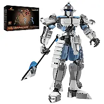 Kit de Construção Zhao Yun Silvercom 707 Peças, JMBricklayer, Prata