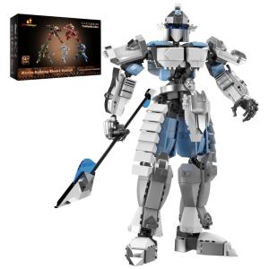 Kit de Construção Zhao Yun Silvercom 707 Peças, JMBricklayer, Prata