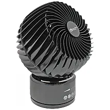 Ventilador de Mesa com 3 Velocidades e Controle, 110V, COMFORT ZONE CZ106RBK, Preto