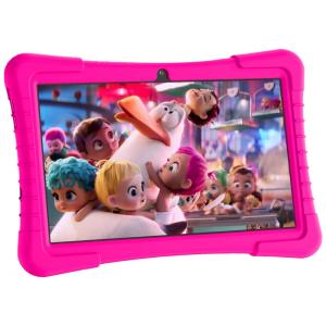 Tablet Infantil 10 Educativo com Controle de Pais, WiFi e Câmera Dupla, 2 GB 64GB, YOBANSE, Rosa