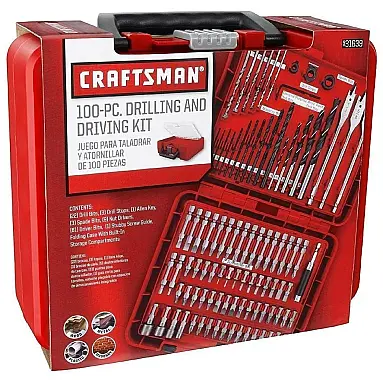 Kit de Ferramentas Brocas e