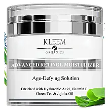 Creme Anti Idade com Retinol Ácido Hialurônico para Rosto e Pescoço, 50 mL, KLEEM ORGANICS 1, Branco