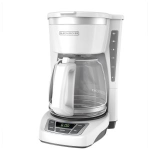 Cafeteira Elétrica Programável, até 12 xícaras, branco, BLACKDECKER CM1160W 1, Branco