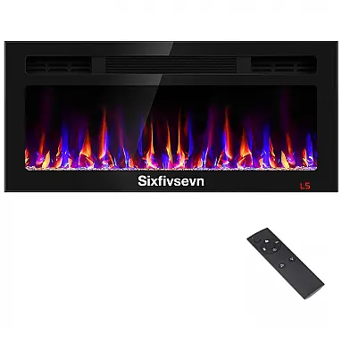 Lareira Elétrica Sixfivsevn 91x41cm 1500W