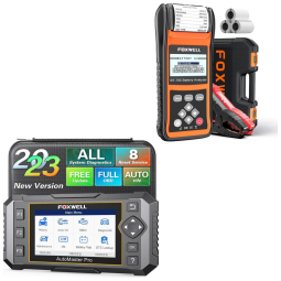 Scanner Automotivo BT780 com Tela LED, 6, 12, 24V, FOXWELL, Laranja