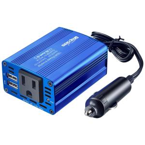 Bapdas Inversor de Potência 150W DC 12V para 110V AC 3.1A USB e Tomada AC