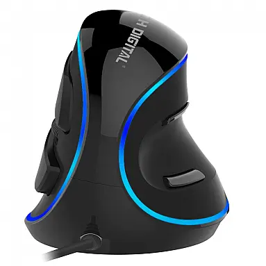 Mouse Ergonômico Vertical Óptico com