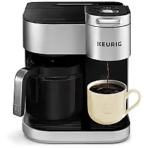Cafeteira Elétrica Programável 2.8L com Desligamento Automático, 110v, KEURIG K Duo Special Edition, Cinza