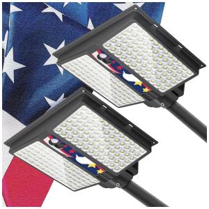 Luminária Solar Externa OKPRO 120000 Lumens até 14 Horas de Iluminação 7000K Super Brilhante