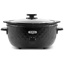 Panela Elétrica 6L com Controle de Temperatura, 110V, ELITE GOURMET MST1234BX, Preto