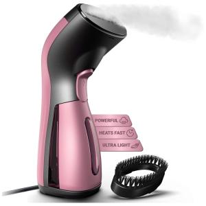 Vaporizador de Roupas Profissional Aquecimento 25s com Capacidade de 120ml, 110v, ISTEAM MS08, Rosa