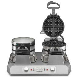 Máquina de Waffle Dupla, 8 Fatias, Aço Inoxidável, 110v, WARING WW300BX