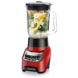 Liquidificador de Bancada 1.4L 10 Velocidades, 700W, 110v, BLACKDECKER BL1210RG, Vermelho